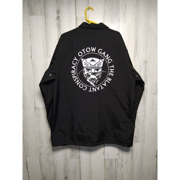 OTOW Gang The Blatant Conspiracy Mens  XL Lightweight Black Shacket - Picture 1 of 10